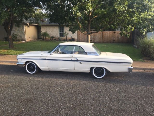 1964 White Ford Fairlane Coupe
