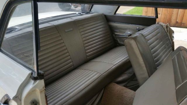 1964 White Ford Fairlane Coupe