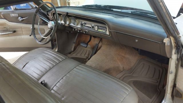 1964 White Ford Fairlane Coupe