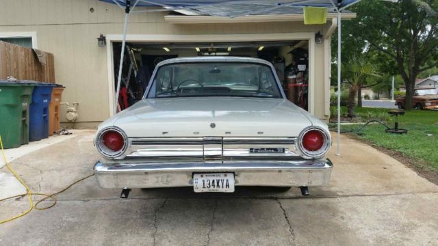 1964 White Ford Fairlane Coupe