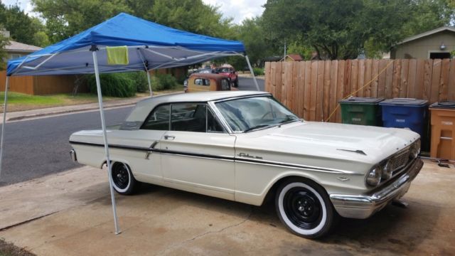 1964 White Ford Fairlane Coupe