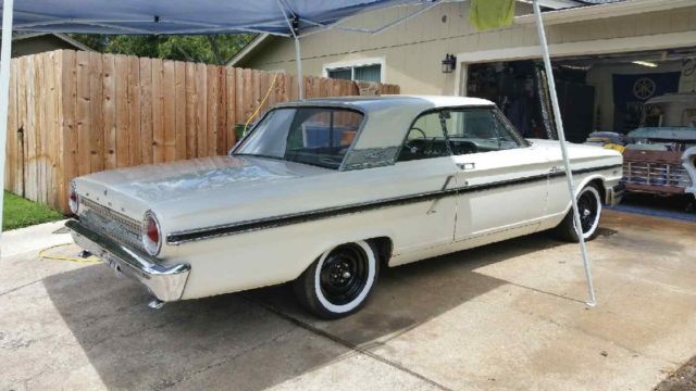 1964 White Ford Fairlane Coupe