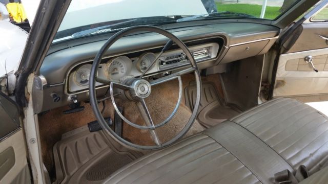 1964 White Ford Fairlane Coupe