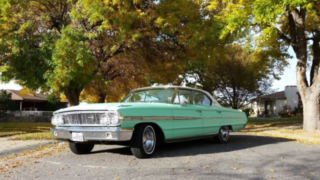 1964 Mint Green ish Ford Galaxie Hardtop