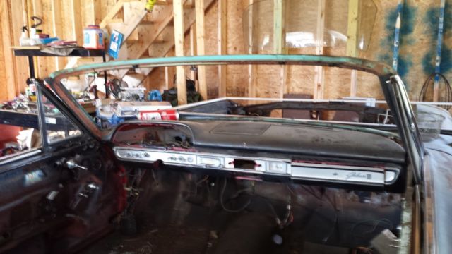 1964 Blue Ford Galaxie Convertible