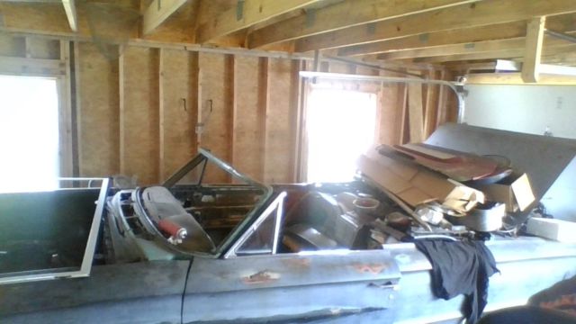 1964 Blue Ford Galaxie Convertible