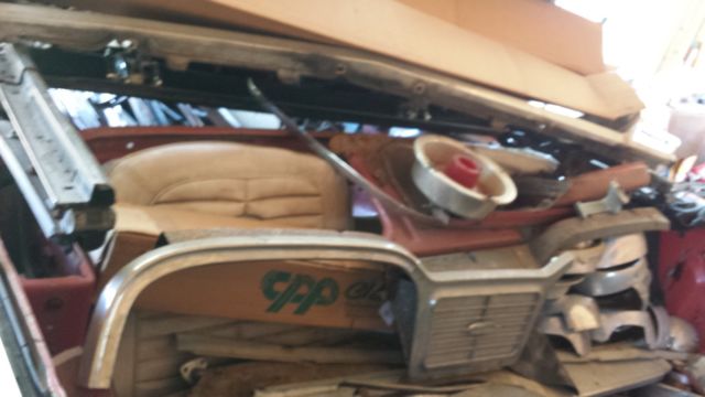 1964 Blue Ford Galaxie Convertible