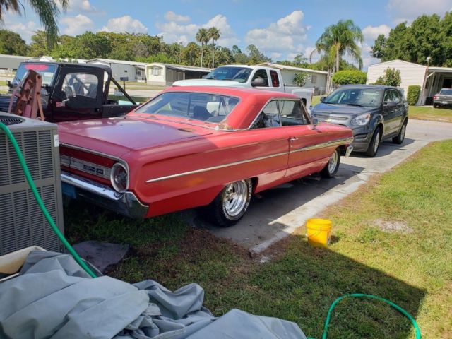 1964 Red Ford Galaxie Coupe