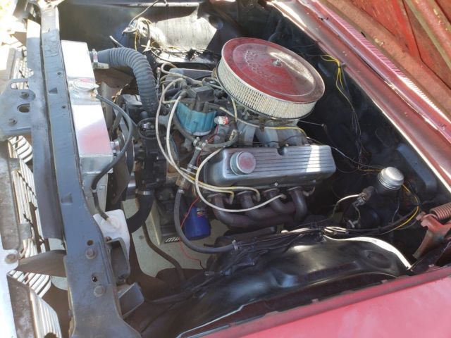 1964 Red Ford Galaxie Coupe