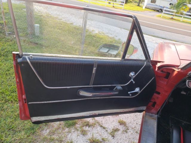 1964 Red Ford Galaxie Coupe