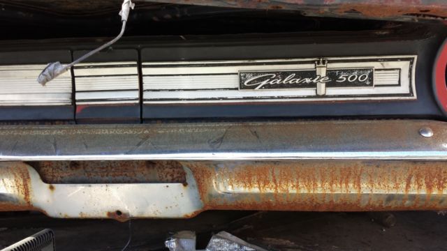 1964 Blue Ford Galaxie Convertible