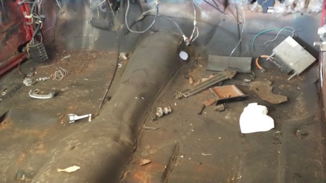 1964 Blue Ford Galaxie Convertible