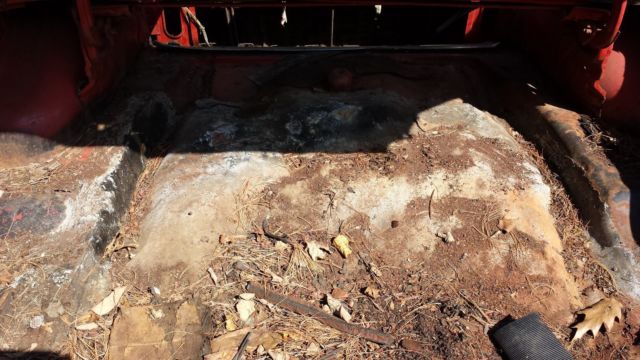 1964 Red Ford Galaxie Fastback