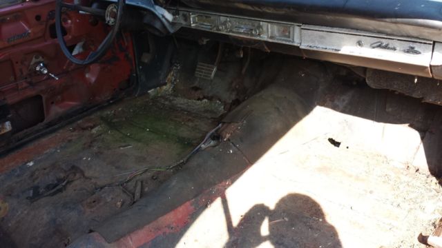 1964 Red Ford Galaxie Fastback