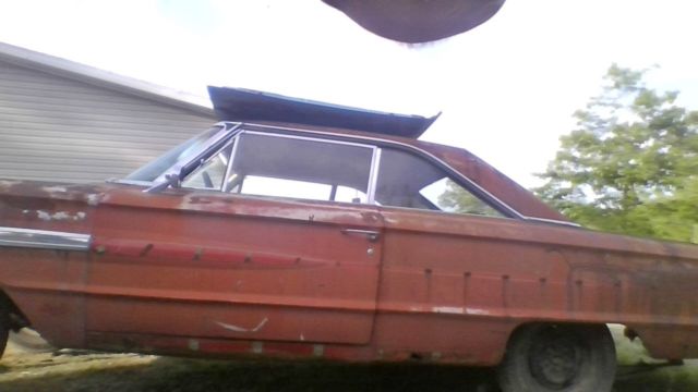 1964 Red Ford Galaxie Fastback
