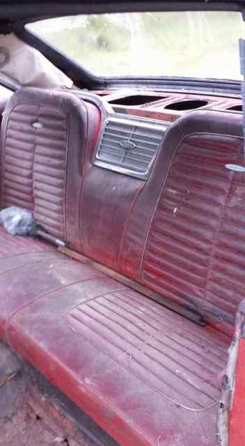 1964 Red Ford Galaxie Fastback