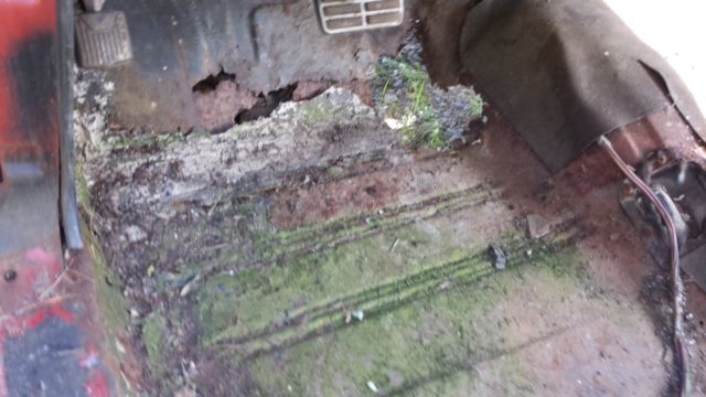 1964 Red Ford Galaxie Fastback