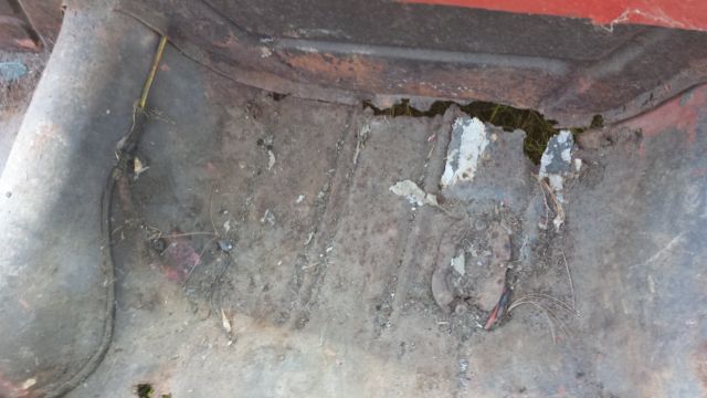 1964 Red Ford Galaxie Fastback