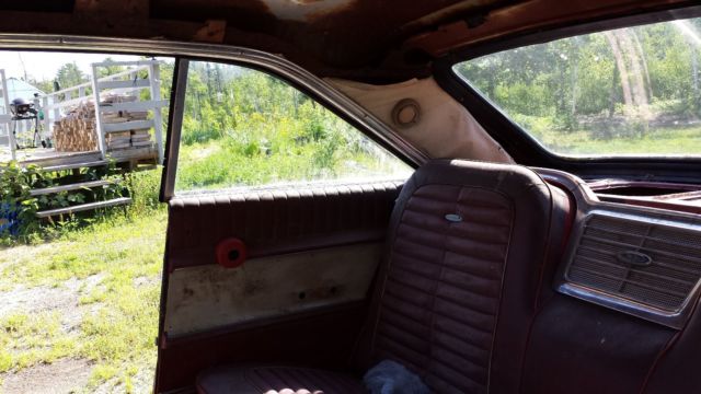 1964 Red Ford Galaxie Fastback