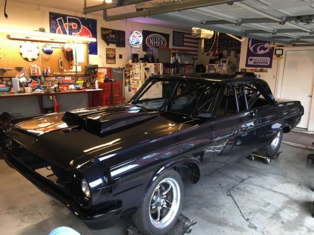 1964 Blue Dodge Polara Hard top