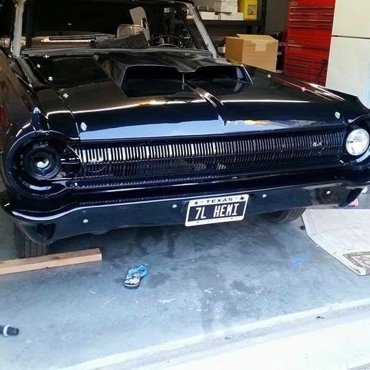 1964 Blue Dodge Polara Hard top