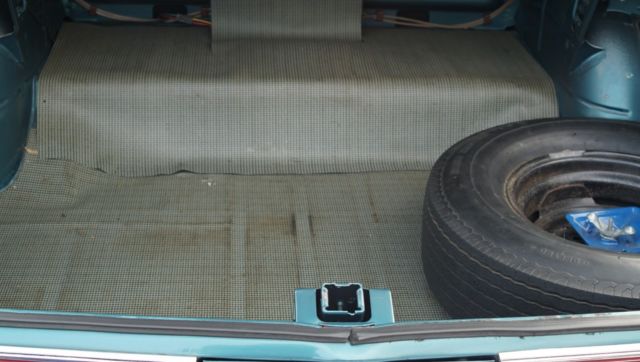 1964 Aqua Pontiac GTO Convertible