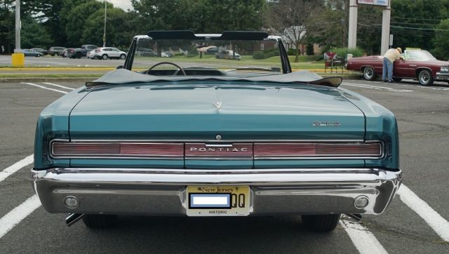 1964 Aqua Pontiac GTO Convertible