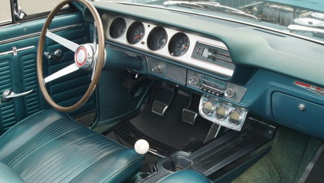 1964 Aqua Pontiac GTO Convertible