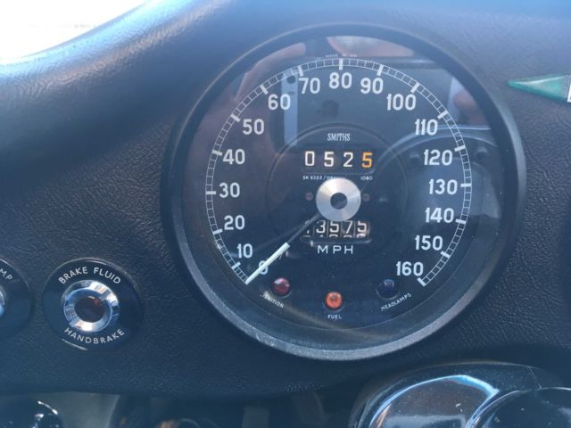 1964 Blue Jaguar E-Type Coupe