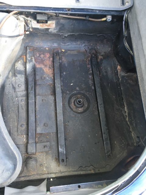 1964 Blue Jaguar E-Type Coupe