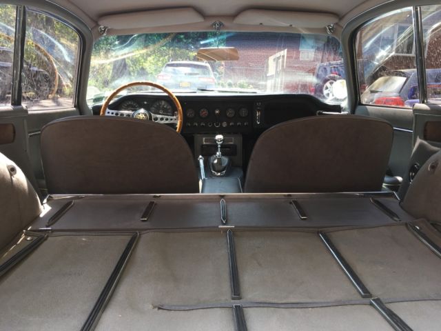 1964 Blue Jaguar E-Type Coupe