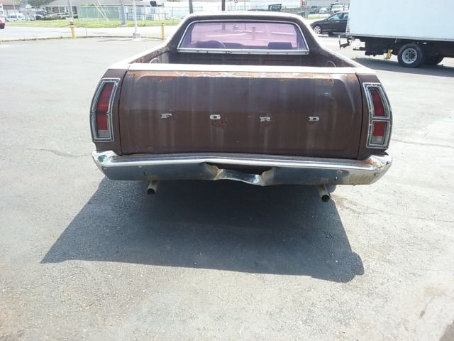 1978 Brown Ford Ranchero Standard Cab Pickup