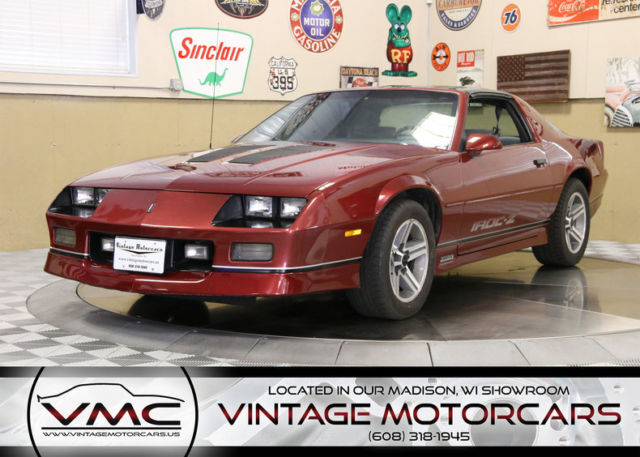 1986 Red Chevrolet Camaro Z28 Coupe