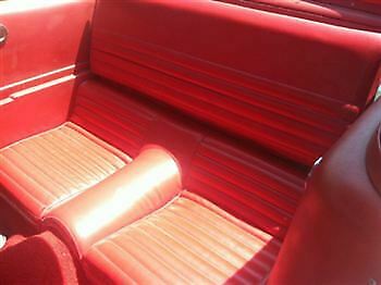 1965 Silver@burgandy Ford Mustang Fastback