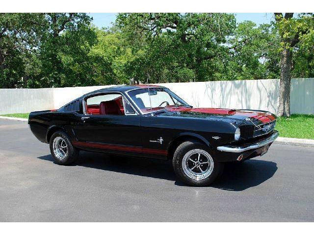 1965 Black Ford Mustang Coupe