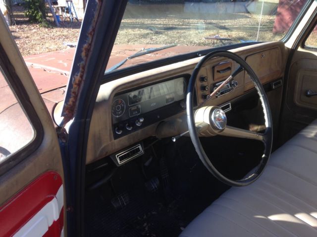 1965 Blue Chevrolet C-10