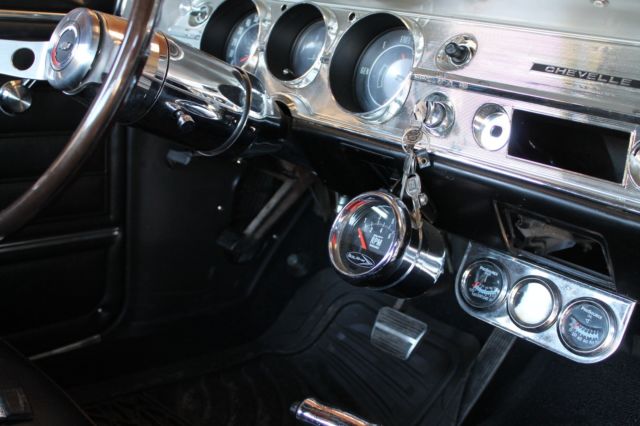 1965 Black Chevrolet Chevelle Coupe