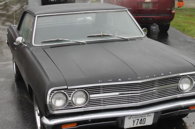 1965 Black Chevrolet Chevelle Coupe