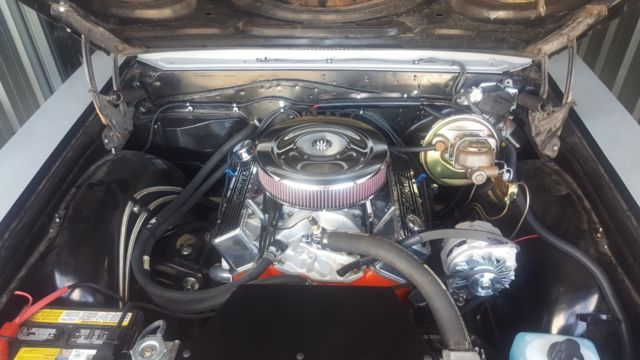 1965 Black Chevrolet Malibu Convertible