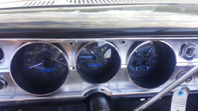 1965 Black Chevrolet Malibu Convertible