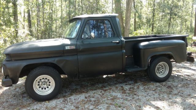1965 Black Chevrolet C-10 Standard Cab Pickup