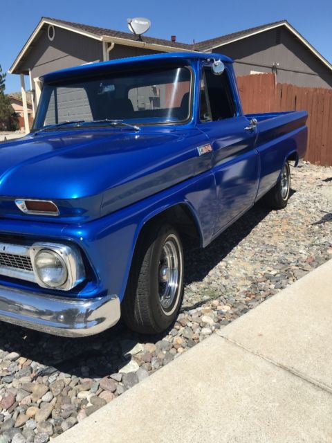 1965 Blue Chevrolet C-10 Standard Cab Pickup
