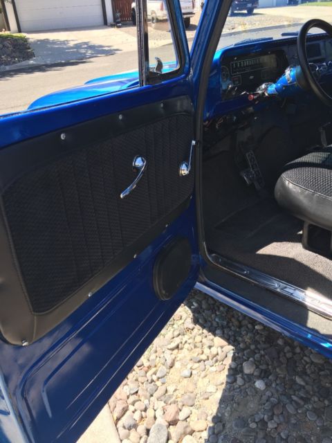 1965 Blue Chevrolet C-10 Standard Cab Pickup