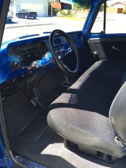 1965 Blue Chevrolet C-10 Standard Cab Pickup