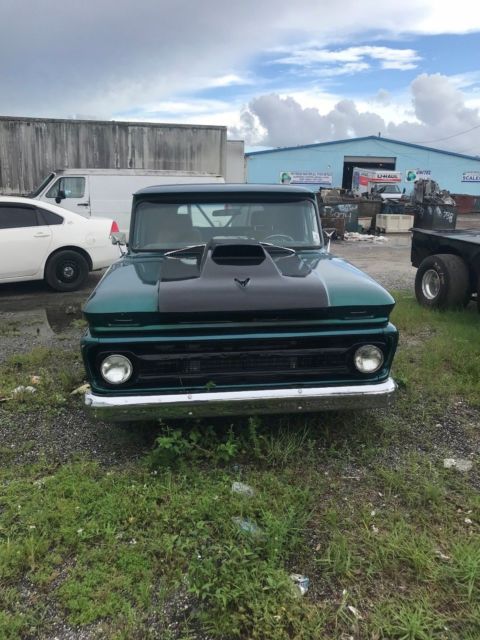 1965 Green Chevrolet C-10