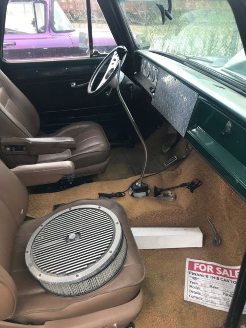 1965 Green Chevrolet C-10