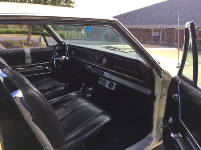 1965 Yellow Chevrolet Impala 2- Door hardtop
