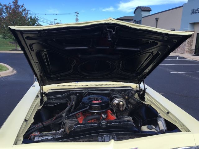 1965 Yellow Chevrolet Impala 2- Door hardtop