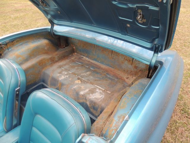 1965 Blue Chevrolet Corvette Convertible