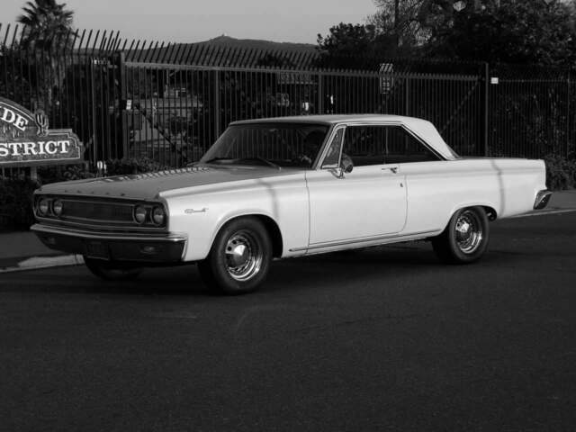 1965 Pearl White Dodge Coronet Coupe